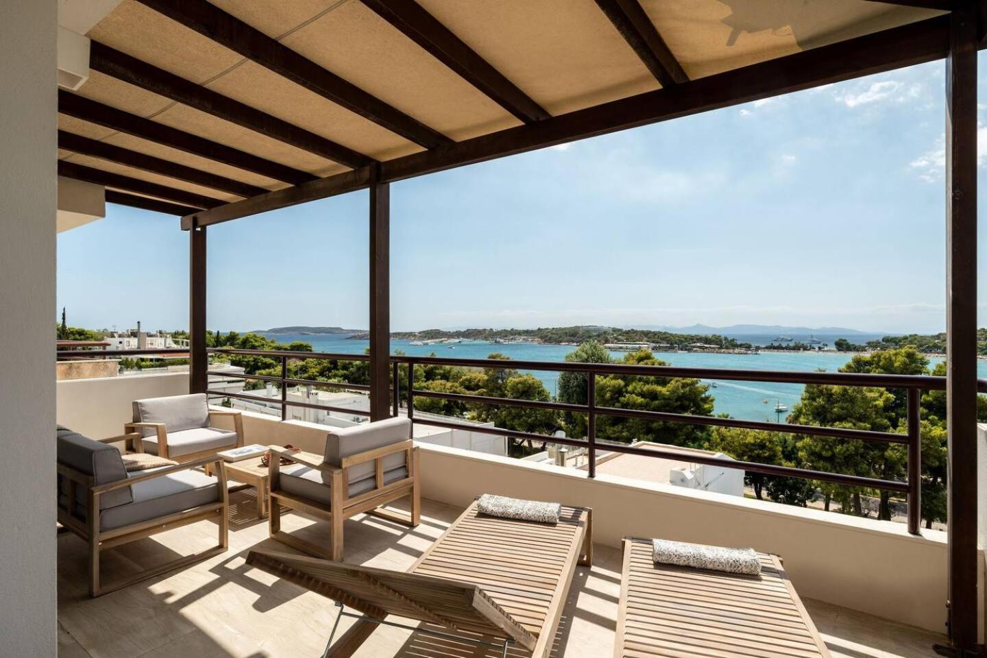 Athens Riviera Bay View Suite By The Olon מראה חיצוני תמונה